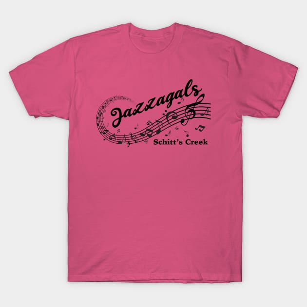 Jazzagals Schitts Creek T-Shirt by epiclovedesigns